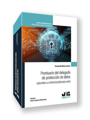 cover image of Prontuario del delegado de protección de datos